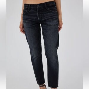 Moussy Vintage Vellflower Tapered Black wash Jean Size 27 New without tags